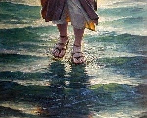 Caminar sobre las aguas y hundirse como una piedra