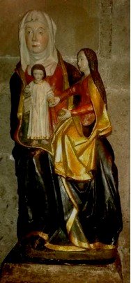 3 de mayo. Santa Ana con la Vírgen